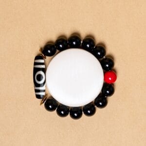 玛哈嘎拉法会供品天珠