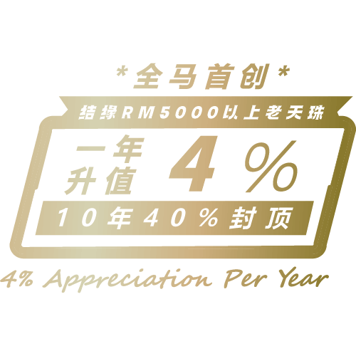 每年 4% 升值体系