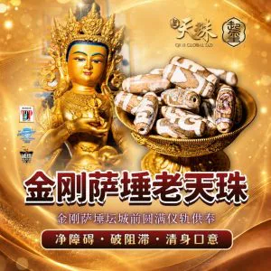 金刚萨埵坛城供奉老天珠 · 商品图片 1
