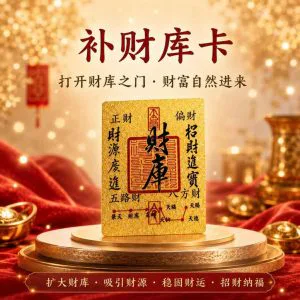 补财库祈福卡 · 商品图片 1